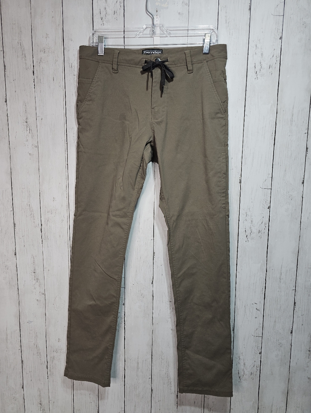 686 Pants Men's Brown Everywhere Featherlight Slim Fit Technical Hike Size 32x32
